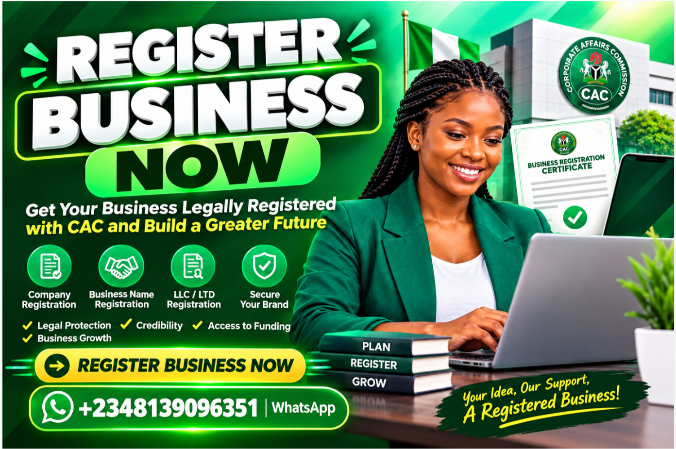 GET YOUR BUSINESS REGISTER WITH US