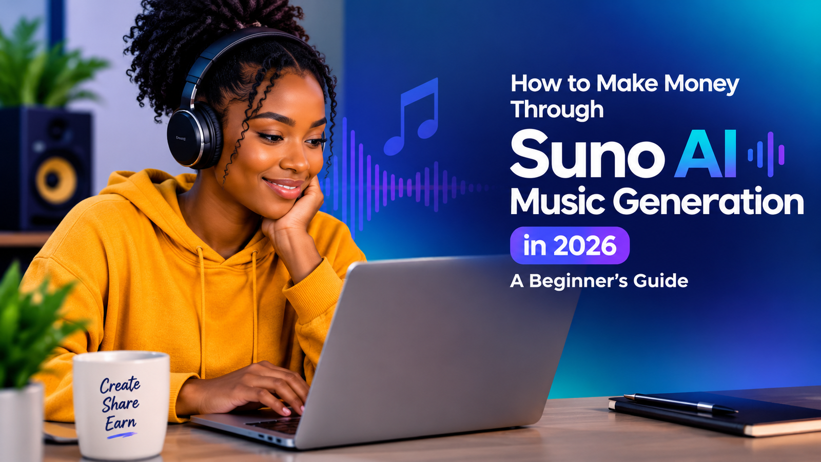 How to Make Money Through Suno AI Music Generation in 2026: A Beginner’s Guide