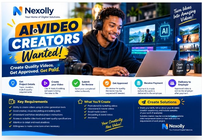 AI Video Creators Wanted
