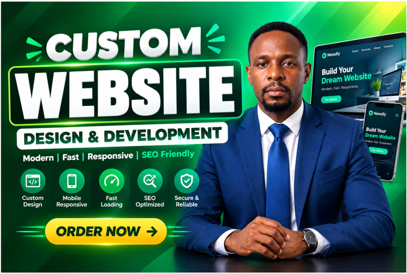 Custom Website and Full-Stack Application Development